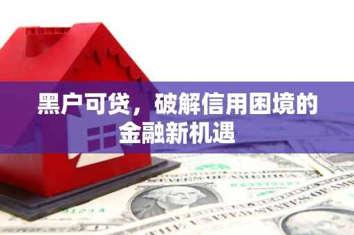 汤旺河黑户可贷，破解信用困境的金融新机遇